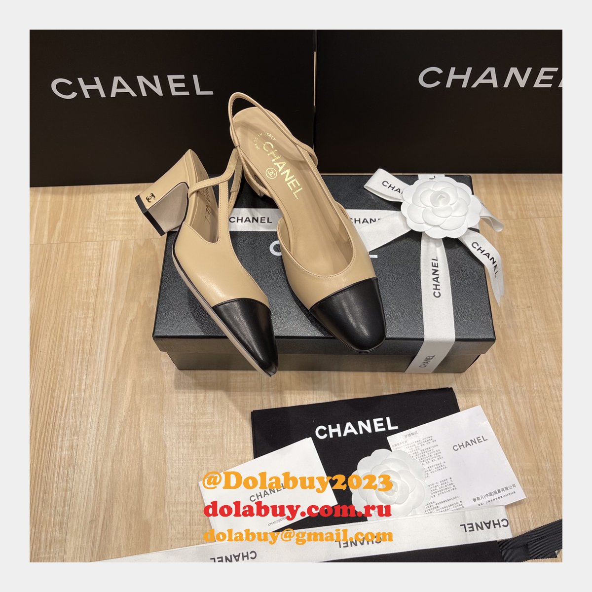 Knockoff CC Fashion sling back SHOES