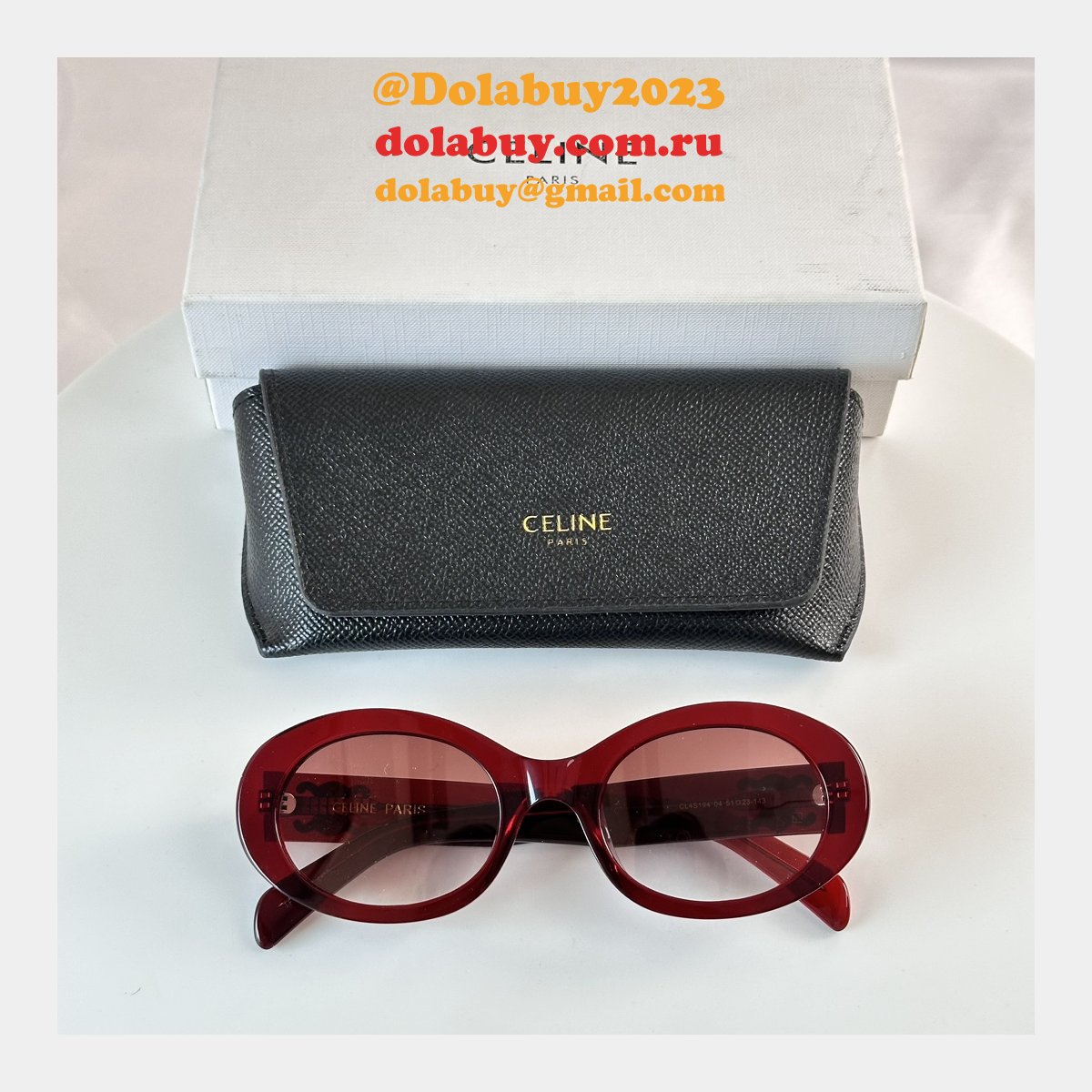 Wholesale celine 40194 Designer SUNGLASSES