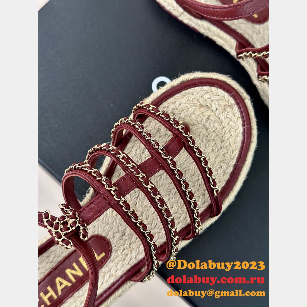 Top Quality CC Fashion Luxury Sandal