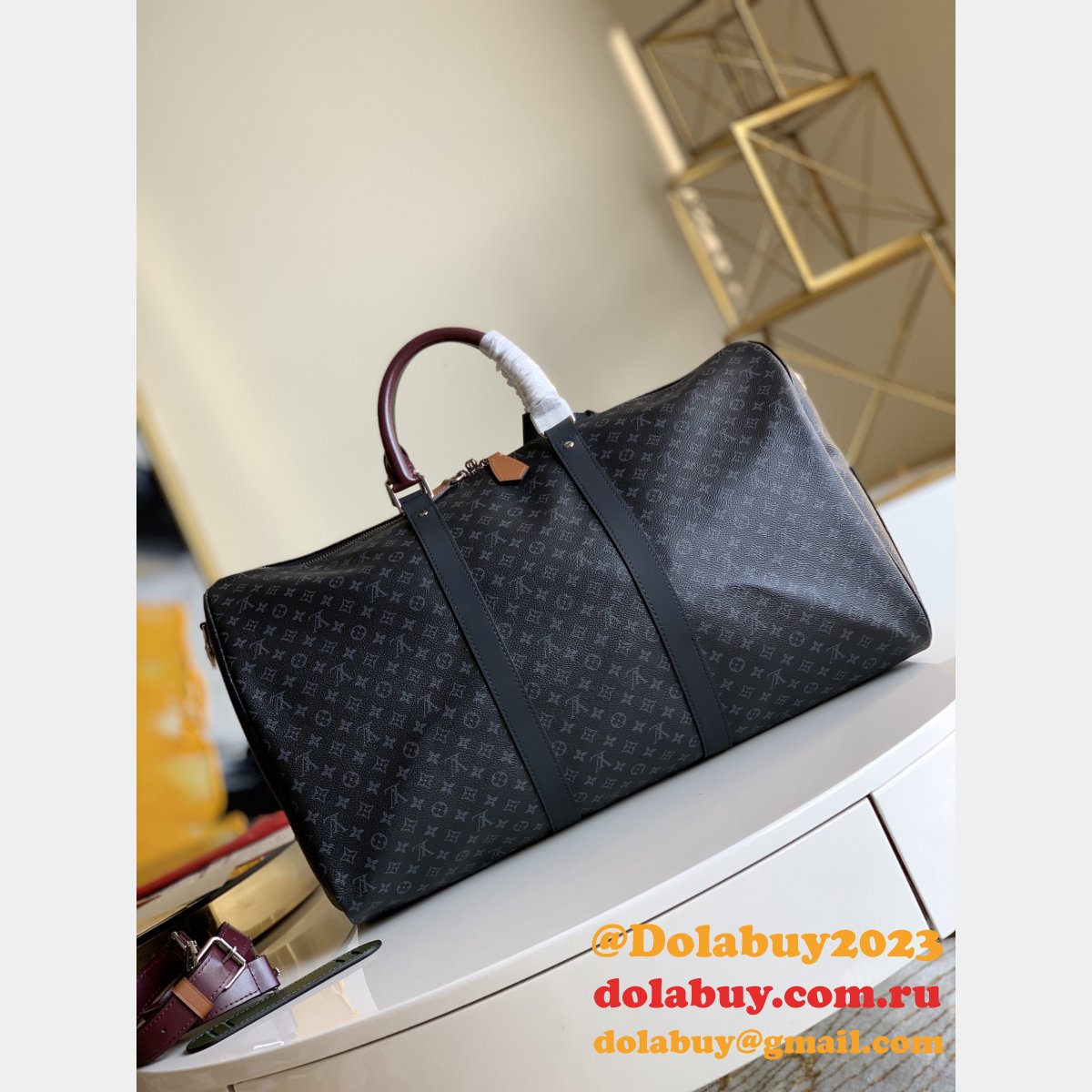Keepall Bandouliere M56855 Knockoff Louis Vuitton AAA+ Bag