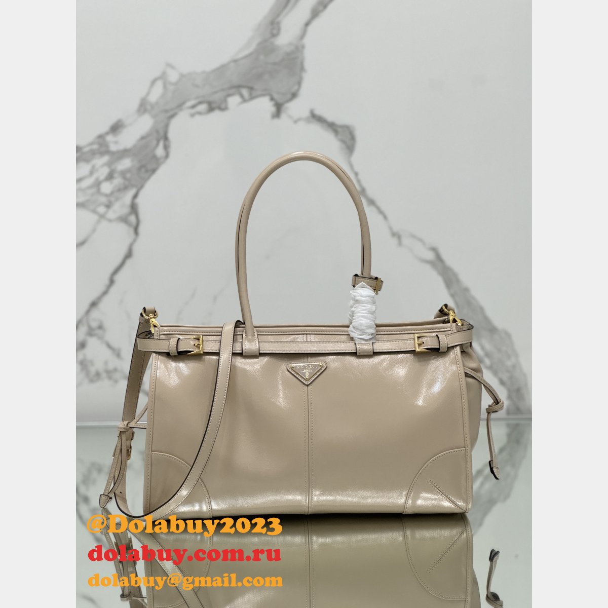 DUPLICATE SOFT LUX PRADA 2024 1BA426/1BA433 HANDBAGS