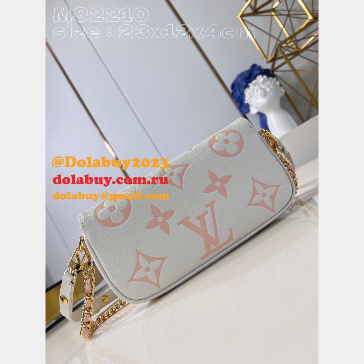 Wallet on Chain Ivy Fashion M82210 Copy Louis Vuitton Bag