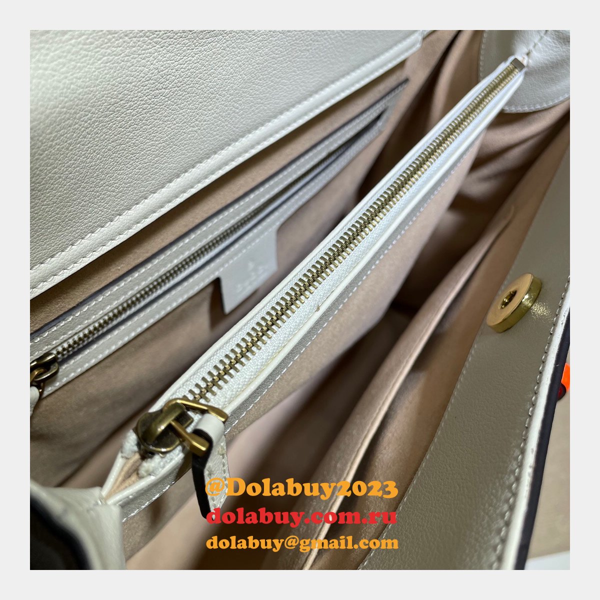 G*u*i best quality designer replica diana medium tote leather bag