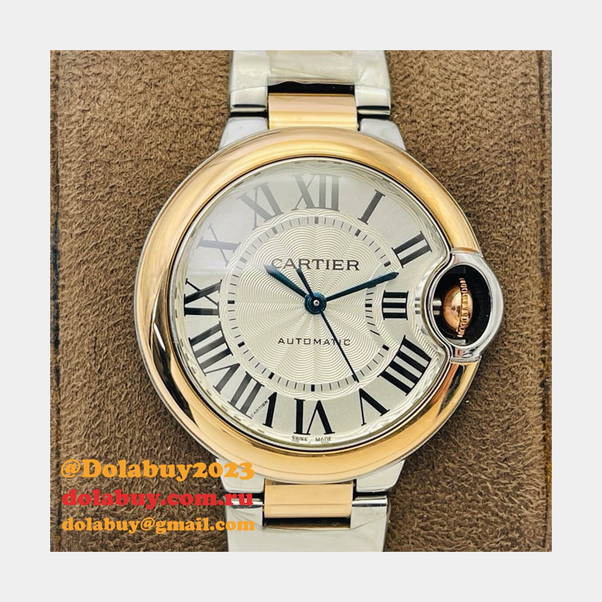 Cartier 33mm Ballon Bleu de Cartier watch