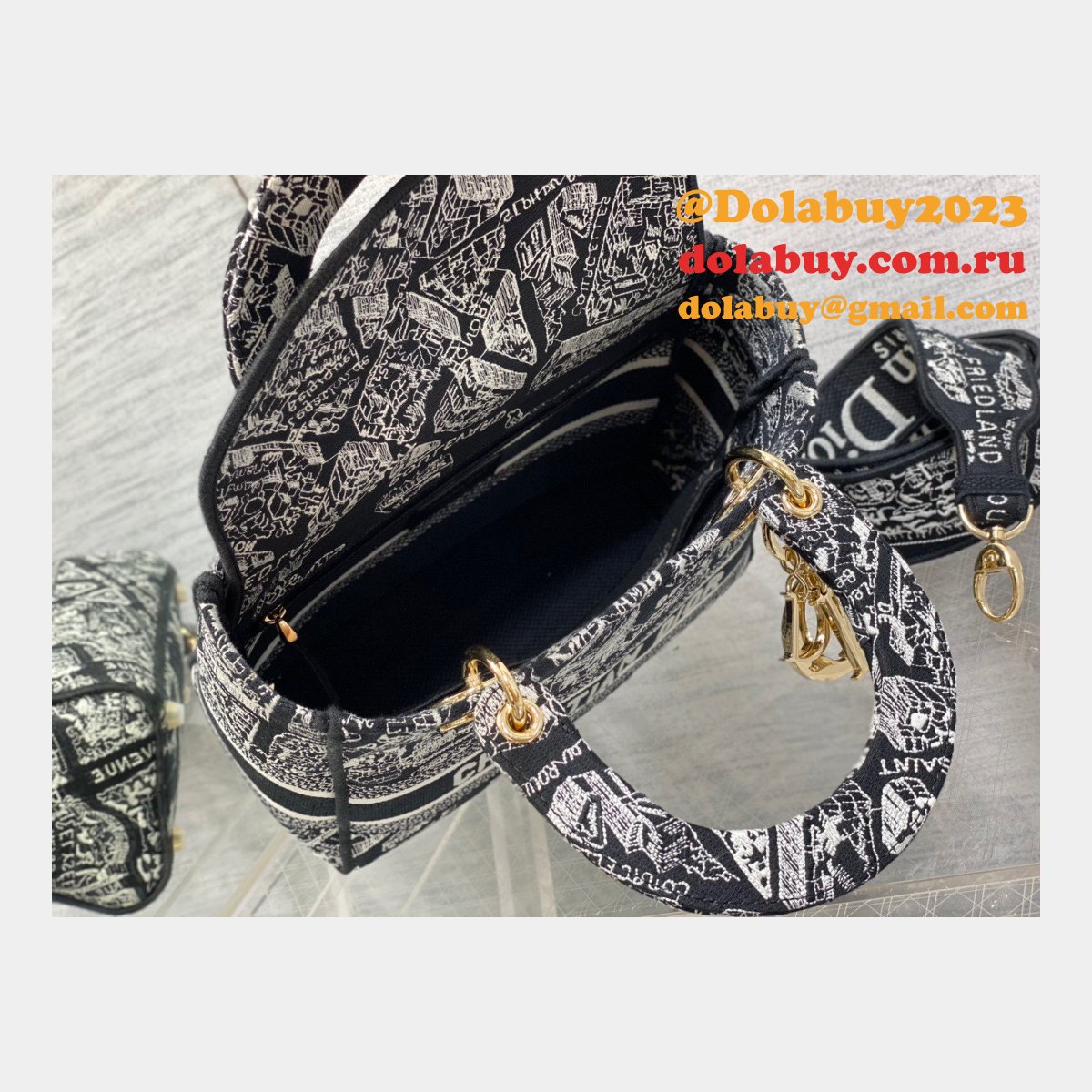 Top Quality Lady Christian Dior 24CM Bag Replicas Sale