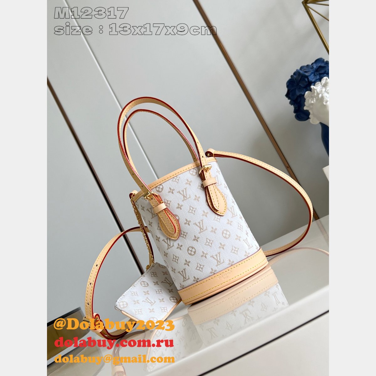 Replica Louis Vuitton Fashion Nano Bucket M12317 Bag