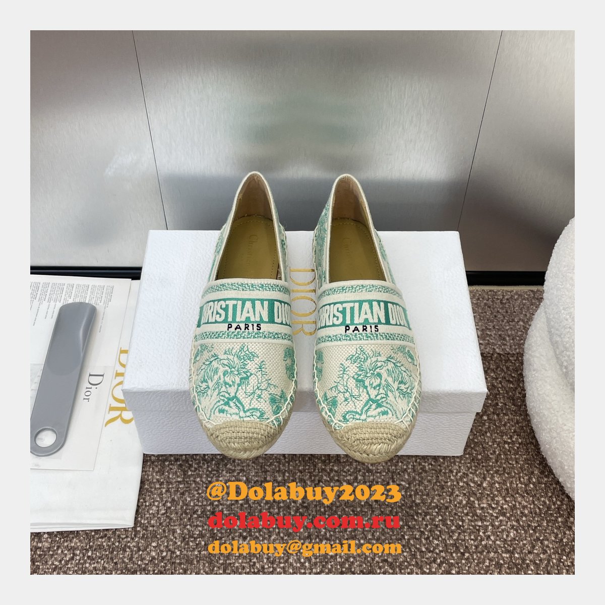 Wholesale Fashion Dior Granville Espadrille