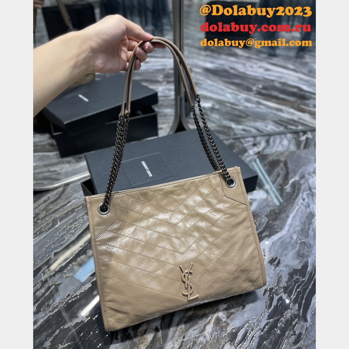 Replica Dolabuy 577999 Saint Laurent Niki YSL Designer Bag