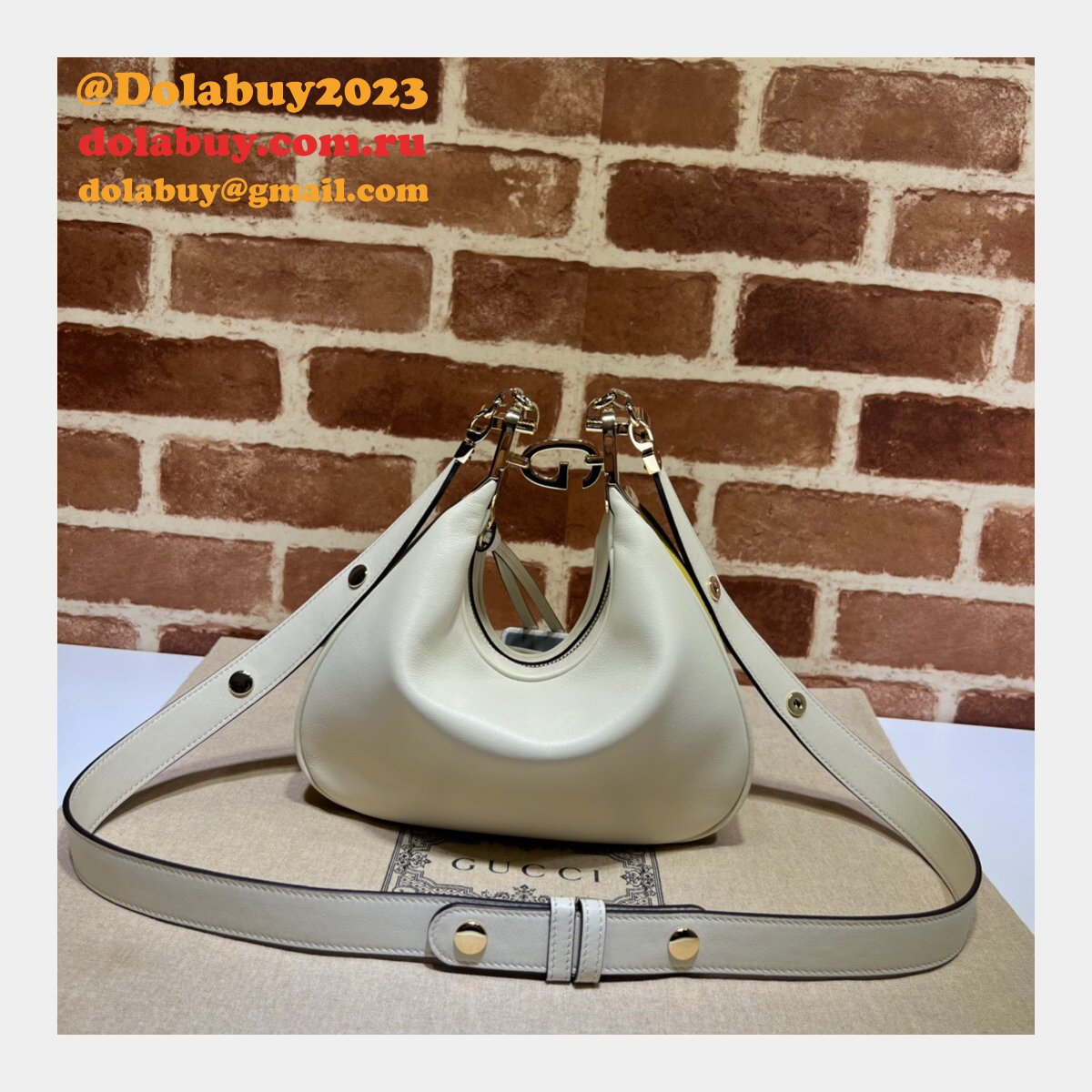 G*u*i fashion attache 699409 shoulder replica bag
