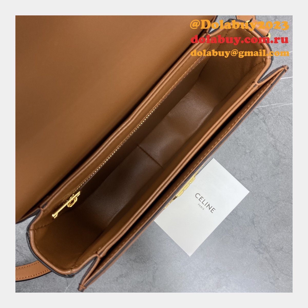 Perfect 1:1 Mirror CELINE Triomphe ONLINE selling