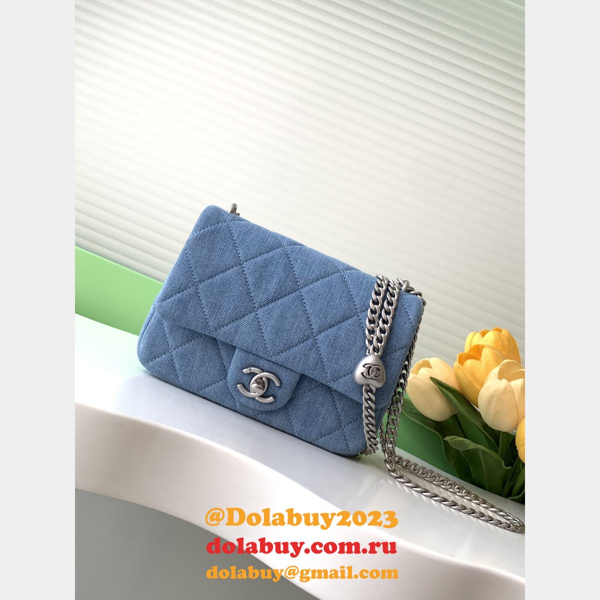 Top Quality Best Replicas Flap Danim AS1787 Luxury Bag
