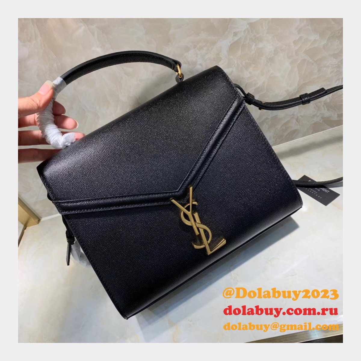 Luxury Replica Saint Laurent Cassandra Top-handle 578000 Bag