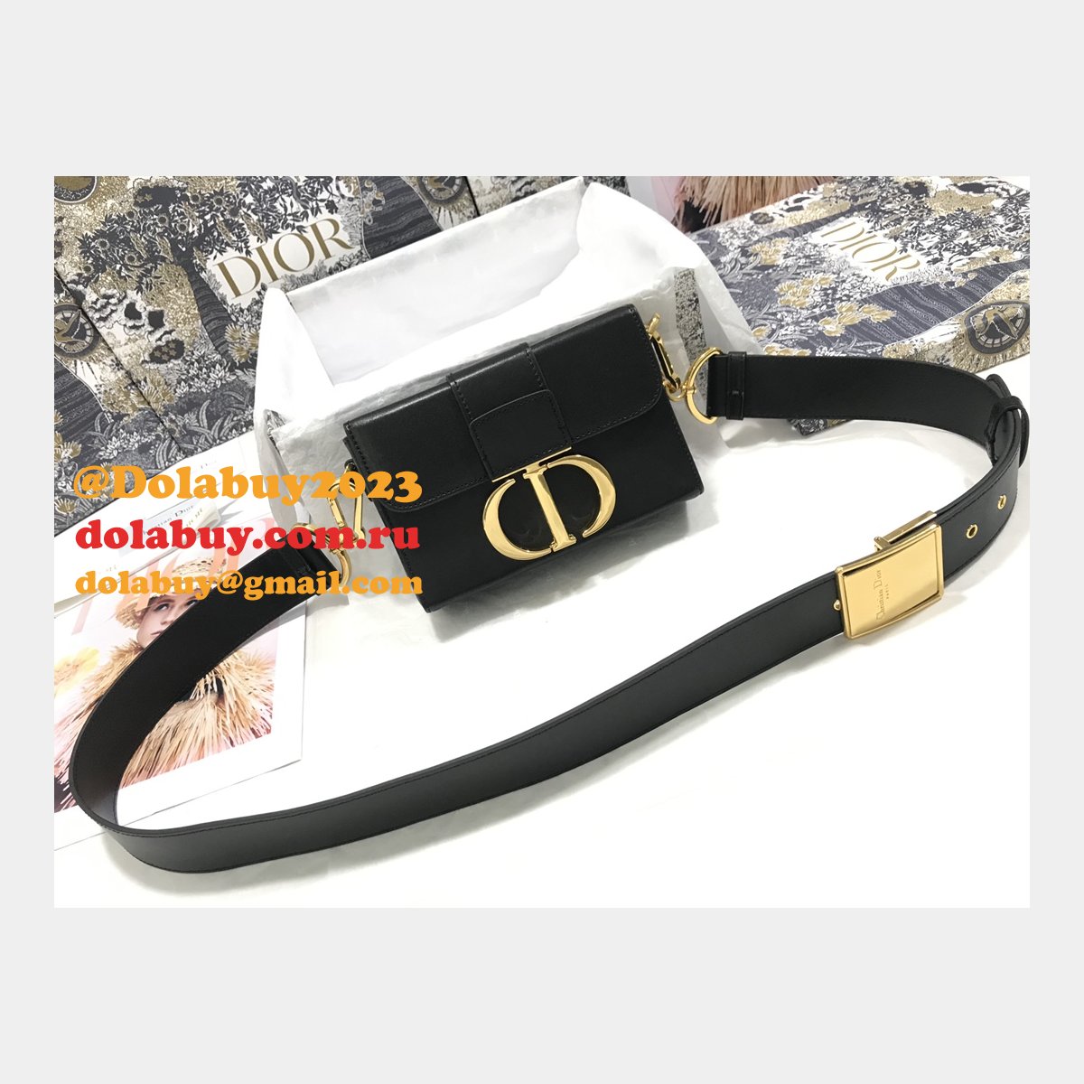 AAA Replica Dior Shop Montaigne Box Bag mini 17.5CM